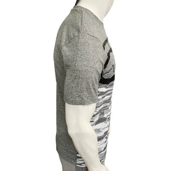 NWT ECKO UNLTD. MSRP $44.99 MENS GRAY CAMO CREW NECK SHORT SLEEVE T-SHIRT SIZE S - Picture 2 of 5